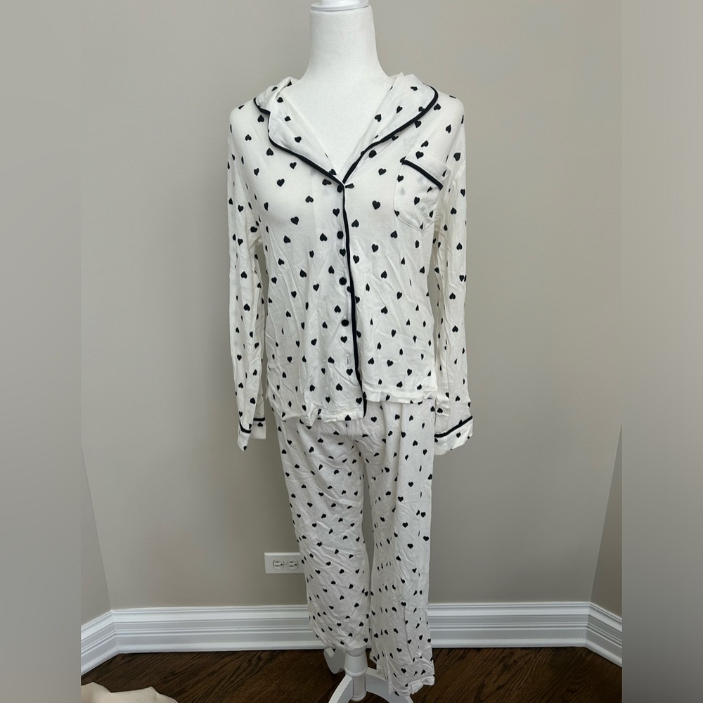 Kate Spade mini heart pj set